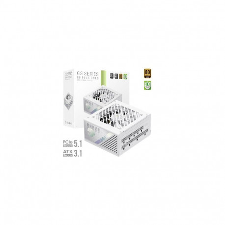 Gamemax toiteplokk GS 750G WH 750W SFX täismodulaarne, valge