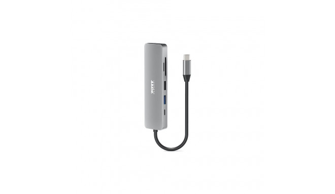 Port Designs 900162 interface hub USB Type-C Silver