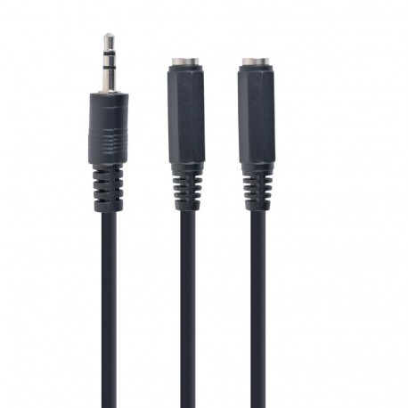Gembird adapter Audio Splitter 3.5mm 10cm WHT (CCA-415-0.1M)