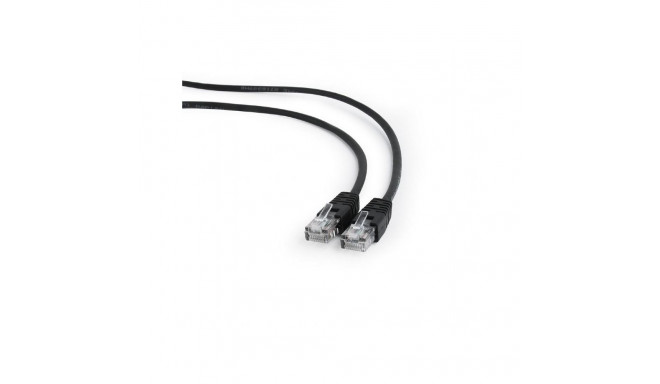 PATCH CABLE CAT5E UTP 3M/BLACK PP12-3M/BK GEMBIRD