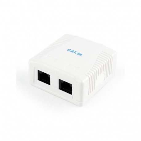 CABLE ACC MOUNT BOX 2XCAT5E/NCAC-2U5E-01 GEMBIRD