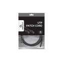 PATCH CABLE CAT6 UTP 3M/BLACK PP6U-3M/BK GEMBIRD