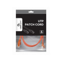 PATCH CABLE CAT6 UTP 1M/RED PP6U-1M/R GEMBIRD