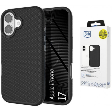 3mk case Fortis MagCase Apple iPhone 17, black