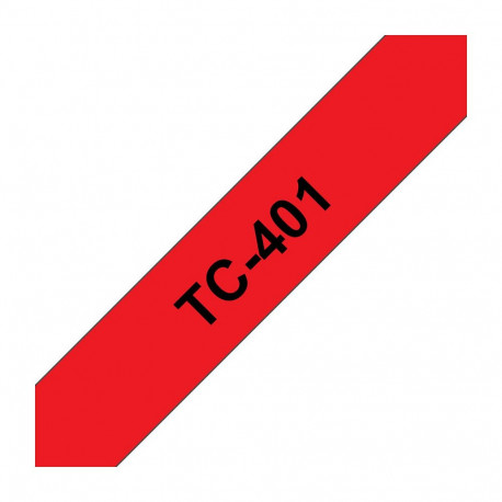 "PTOUCH 12MM RED BLACK"