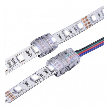 Synergy 21 LED FLEX riba Easy Connect riba-ribaga jätkuliitmik 10mm RGB