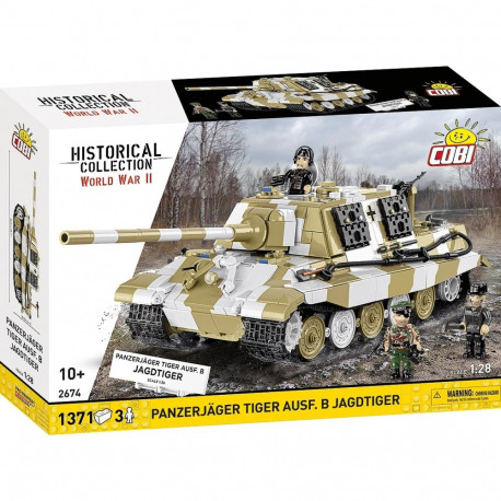 Klocki klotsikomplekt panzerjager tiger ausf.b 1371 osa