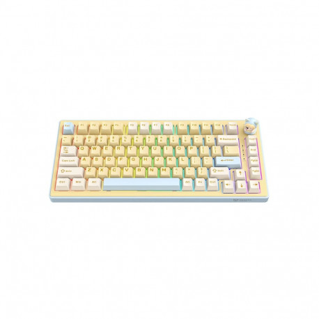 Onikuma MT707 Gaming Keyboard (Yellow)