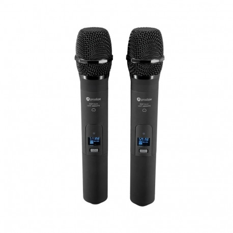 Microphone System - Prodipe M850 DSP Duo UHF F5, 2 Handheld Mics, 60m Range