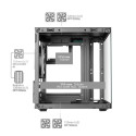 Computer Case - Mars Gaming MC-CUBE Mini Tower for Micro ATX and Mini-ITX, Black