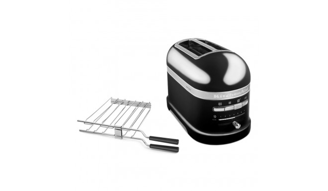 Toaster - KitchenAid 5KMT2204EOB 2 Slice 1250W Keep Warm Function Black