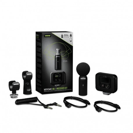 Microphone - Shure MV88+W-KIT-Z6 Wireless Bidirectional Condenser 20Hz-20kHz