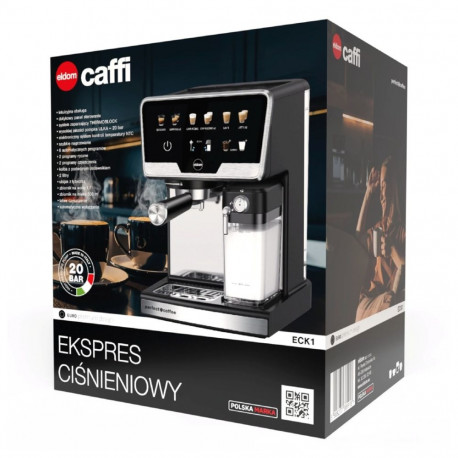 Coffee Maker - ELDOM ECK1 1.7L 20 Bar Semi-Automatic Espresso Machine
