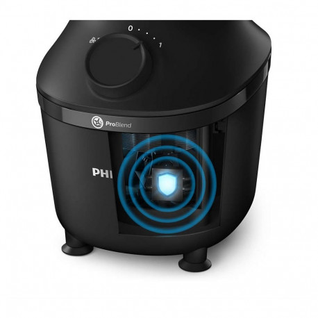 Blender - Philips 3000 Series HR2291/41 600W 2L Tabletop Black