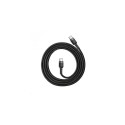 USB Cable - Baseus Cafule 2M USB C 60W 480MB/s Black