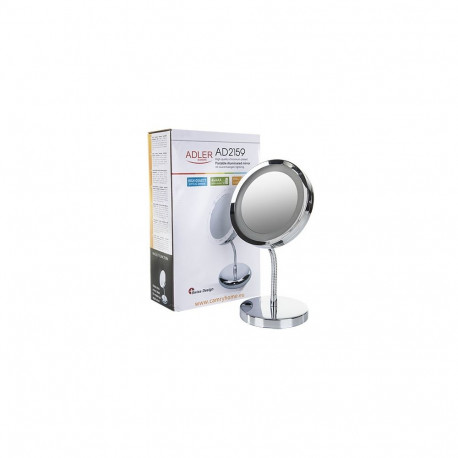 Makeup Mirror - Adler AD 2159 Freestanding 15 cm Chrome