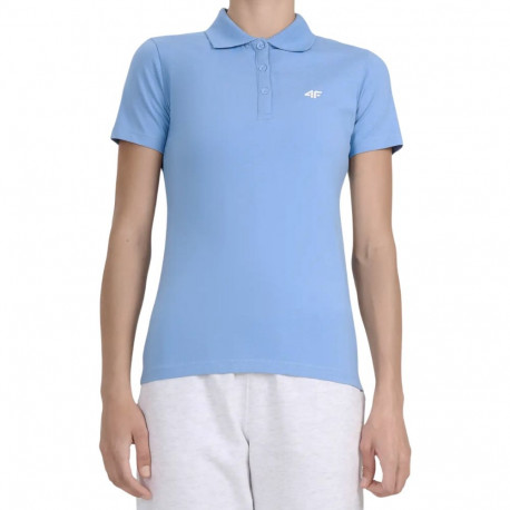 Koszulka damska polo 4F F0768 denim 4FWMM00TPTSF0768 32S L