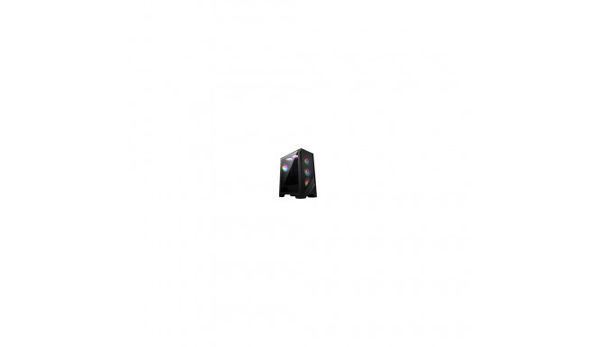 MSI MAG FORGE 120A AIRFLOW computer case Midi Tower Black  Transparent