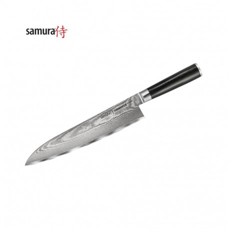 Samura peakoka nuga DAMASCUS 240mm AUS 10 damaskterasest 61HRC (67-kihiline)