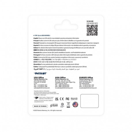 Patriot Memory microSD-mälukaart EP Express 256GB UHS-I Class 10