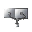 Neomounts monitori kinnitus DS70-810BL2 17-32" gaasvedruga ruumisäästlik 180° stopiga