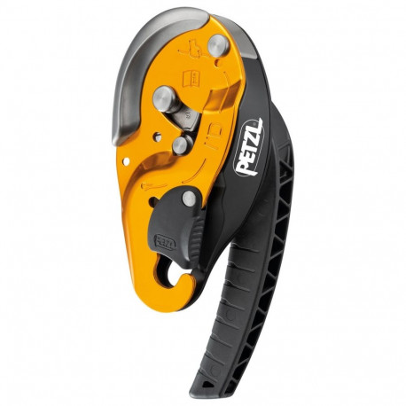 Black descent device PETZL