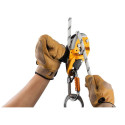 Black descent device PETZL