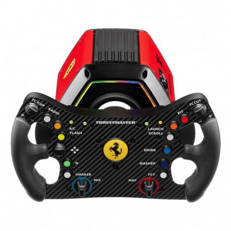 Thrustmaster T818 Ferrari 488 GT3 Simulator Black, Red USB Steering wheel + Pedals Analogue / Digita