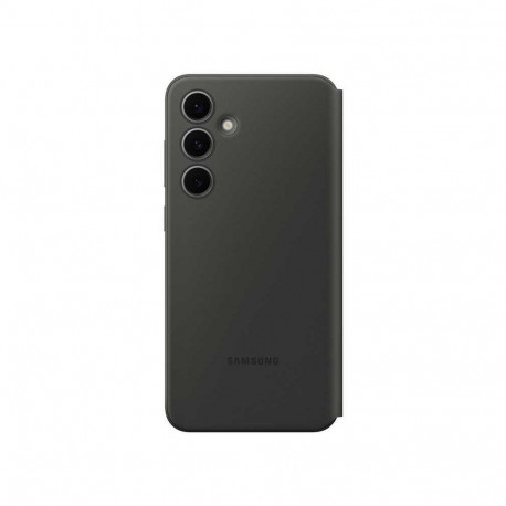 Samsung Smart View Wallet Case Galaxy S24 FE, Black , EF-ZS721CBEGWW