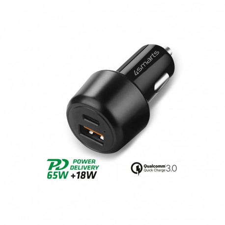 Car Charger VoltRoad Ultimate 83W with PD and QC black