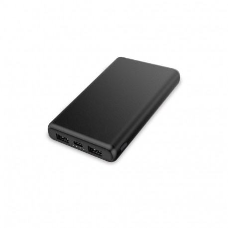 Contact Powebank 10000mAh 10W+cable USB-A USB-C Black