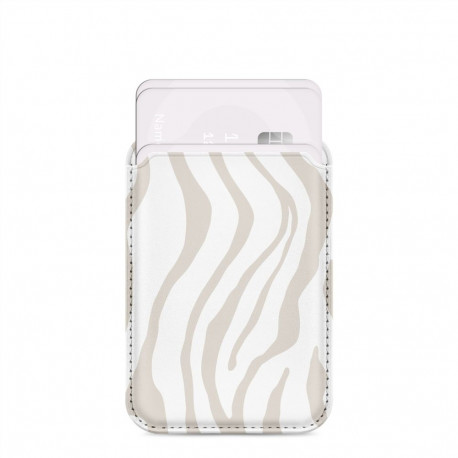 MIO Sandy Zebra Magsafe Case Compatible Card Holder