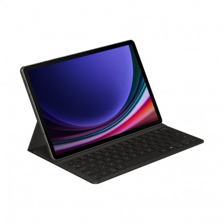 klaviatuuriga ümbris DX720UB Samsung Galaxy Tab S9/S9 FE/S10 FE/S10 Lite õhuke, must