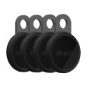 Chipolo Bluetooth-jälgija LOOP laetav silikoonist aasiga iOS-ile ja Androidile, söehall