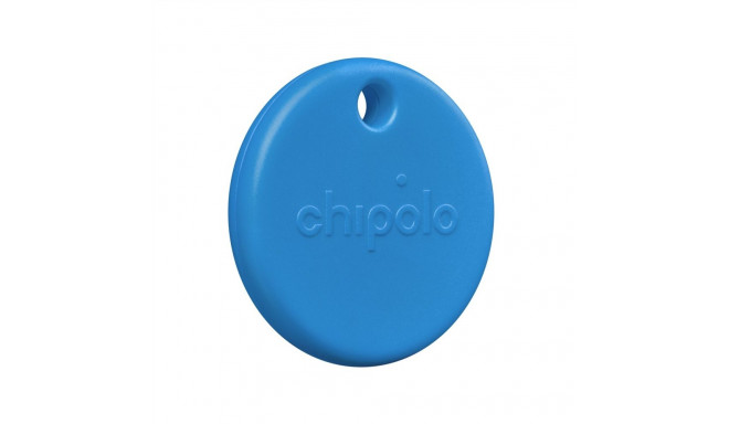 Chipolo POP – Bluetooth Tracker with Replaceable Battery for iOS & Android, Blue