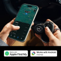 Chipolo bluetooth-jälgija LOOP Mercedes laetav silikoonist aas iOS-ile ja Androidile, must