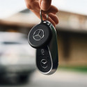 Chipolo LOOP Mercedes – Rechargeable Bluetooth Tracker with Silicone Loop for iOS & Android, Black