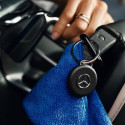 Chipolo bluetooth-jälgija LOOP Mercedes laetav silikoonist aas iOS-ile ja Androidile, must