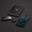 Chipolo bluetooth-jälgija LOOP Mercedes laetav silikoonist aas iOS-ile ja Androidile, must