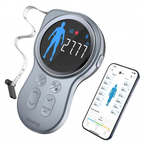 RENPHO  Smart Tape Measure+ Black Y002