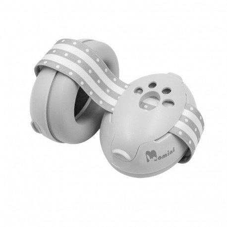 Momini kids noise-reducing earmuffs Mimi Grey