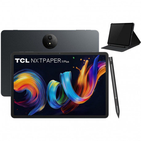 TCL tahvelarvuti 9469X2 NXTPAPER 11 Plus 11.5 256GB klapiga kaitseümbris, tumehall