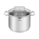 TEFAL pott G7197955 Duetto+ 6.1L roostevabast terasest nõudepesumasinas pestav kaas komplektis