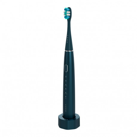 Wireless Tooth Brush, Navy Blue, 3 Brush Heads, 1400mAh, Function: Soft, Clean, Massage, White, Swee