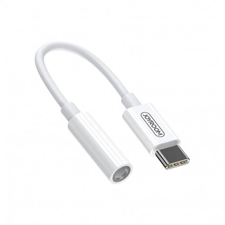 Digital Audio Adapter to USB-C 3.5mm Joyroom SH-C1 (white)