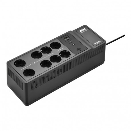 Uninterruptible Power Supply - APC Back-UPS 1050VA 600W 8 Schuko Outlets Black