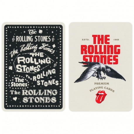 Playing Cards - The Rolling Stones Playing Cards, 56 Cards, Poker Size 63 x 88 mm