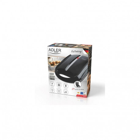 Kitchen Appliance - Adler AD 3039b 24 Cookie Halves In 2 Minutes Black