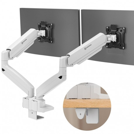 Monitor Mount - ONKRON G160-BW 13"-32" 22.1kg Capacity White