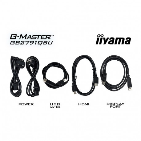 Monitor - iiyama G-MASTER GB2791QSU-B1 27" 2560x1440 320Hz Black